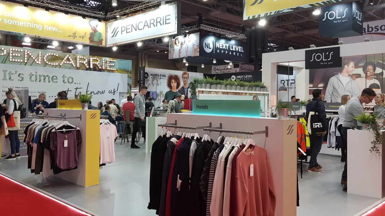Printwear Trade Show NEC Pencarrie stand