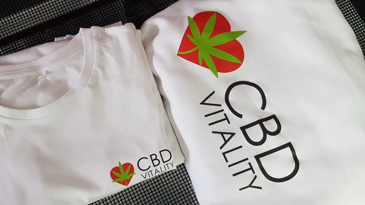 CBD Vitality Organic Hoodie and T-shirts
