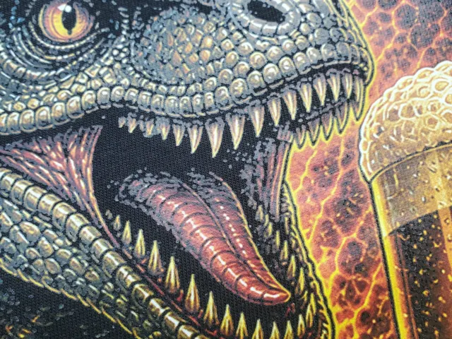 dtf halftone print of raptor