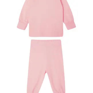 Pink organic baby pyjamas